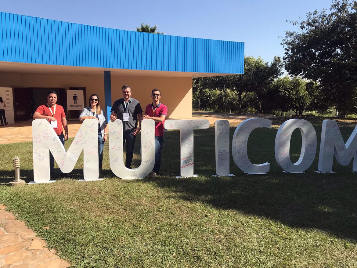Equipe da Diocese de Colatina marca presença no Mutirão de Comunicação 2019