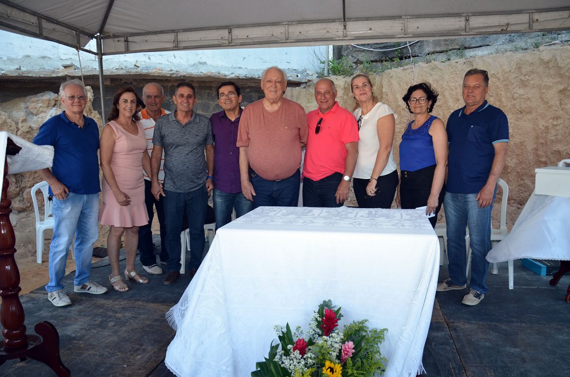 Lançada pedra fundamental do novo Centro Pastoral da Paróquia Santíssima Trindade