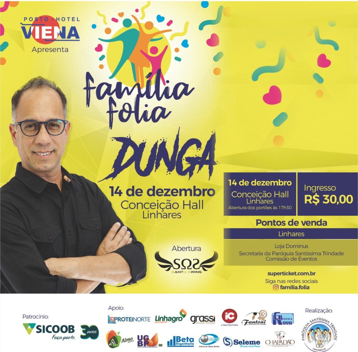 Paróquia Santíssima Trindade convida para o “Família Folia 2019”