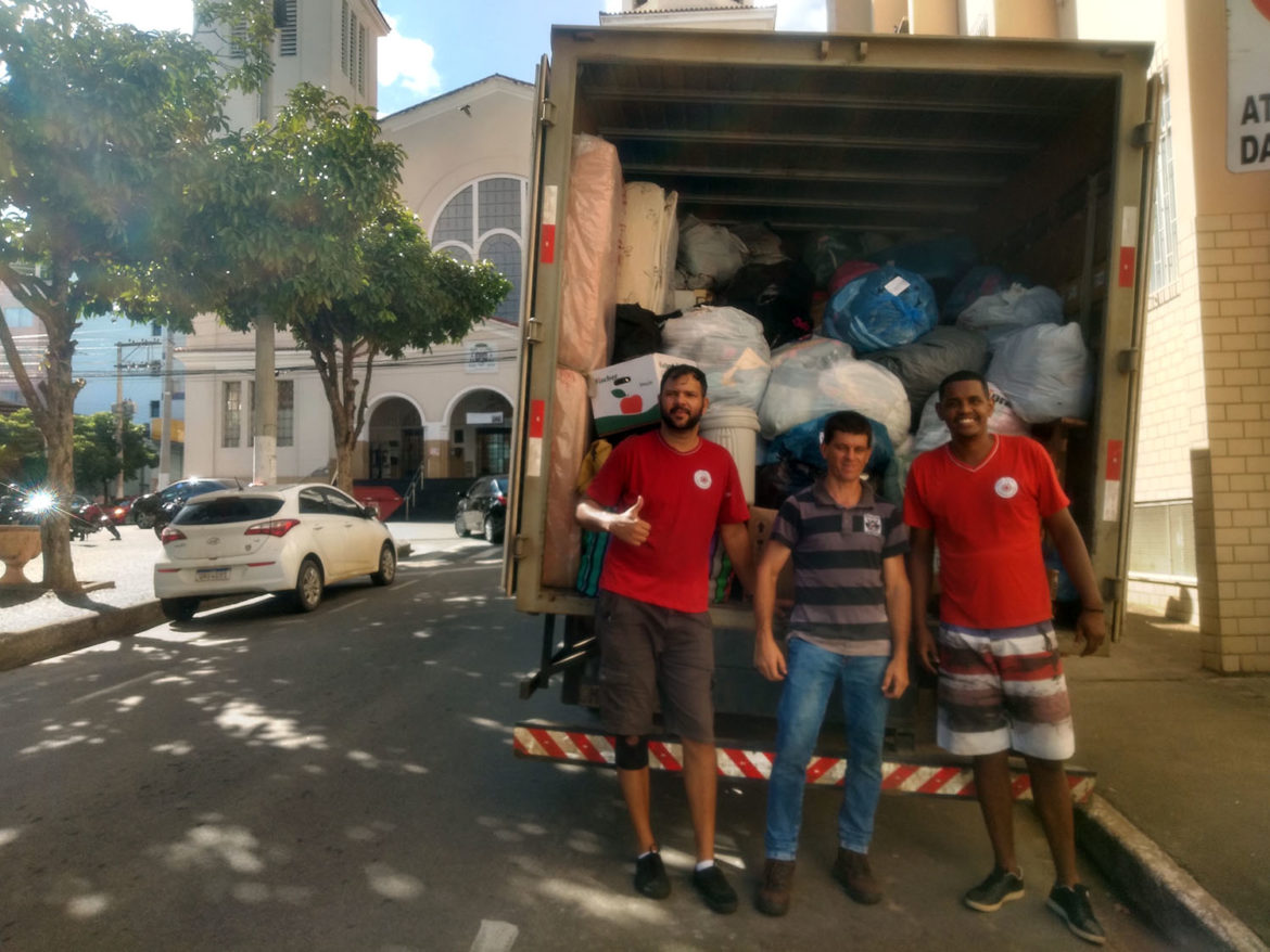 Campanha Solidária: Cáritas envia doações para Linhares e Cachoeiro