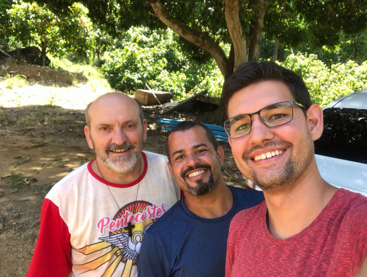 Waldemir e Melquisedec realizam retiro em preparação para o diaconato