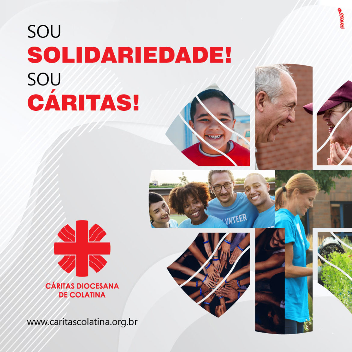 A Cáritas Diocesana precisa de você!