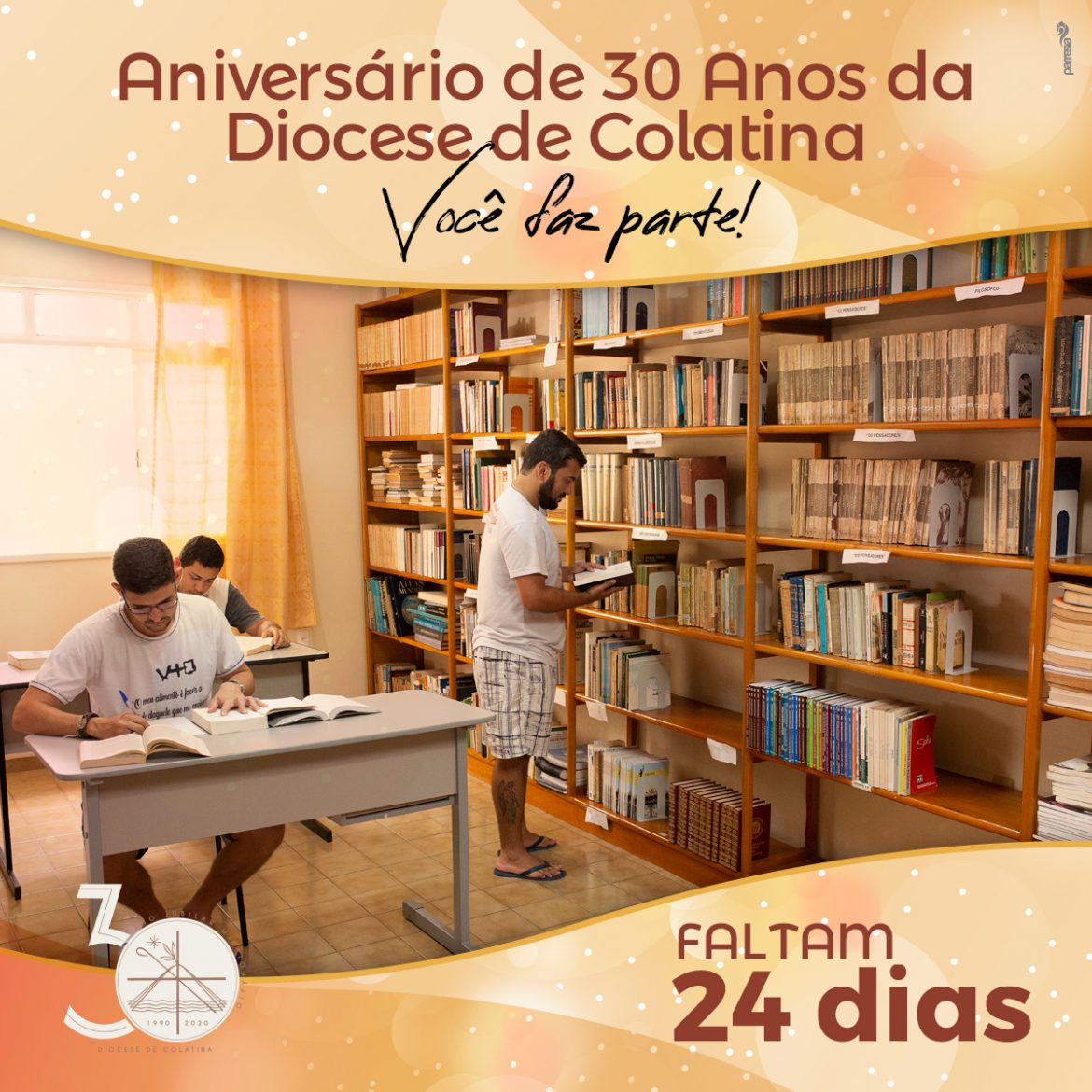 Faltam 24 dias para o 30 Aniversário da Diocese de Colatina