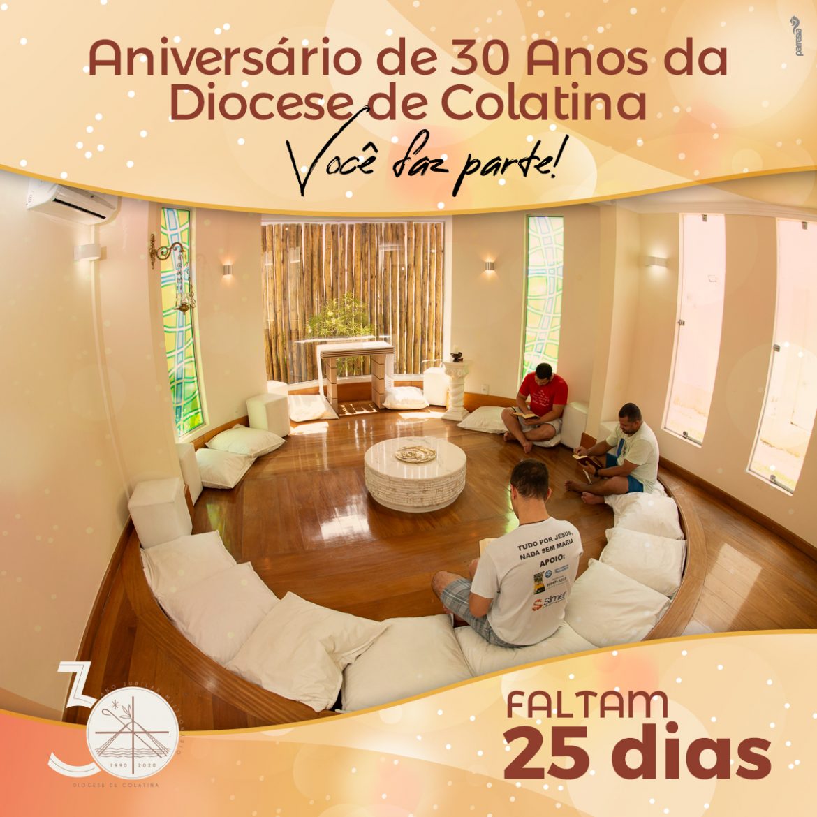 Faltam 25 dias para o 30 Aniversário da Diocese de Colatina