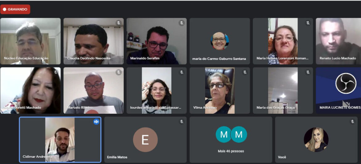Mais de 70 agentes da Pastoral da Educação se reúnem em encontro virtual