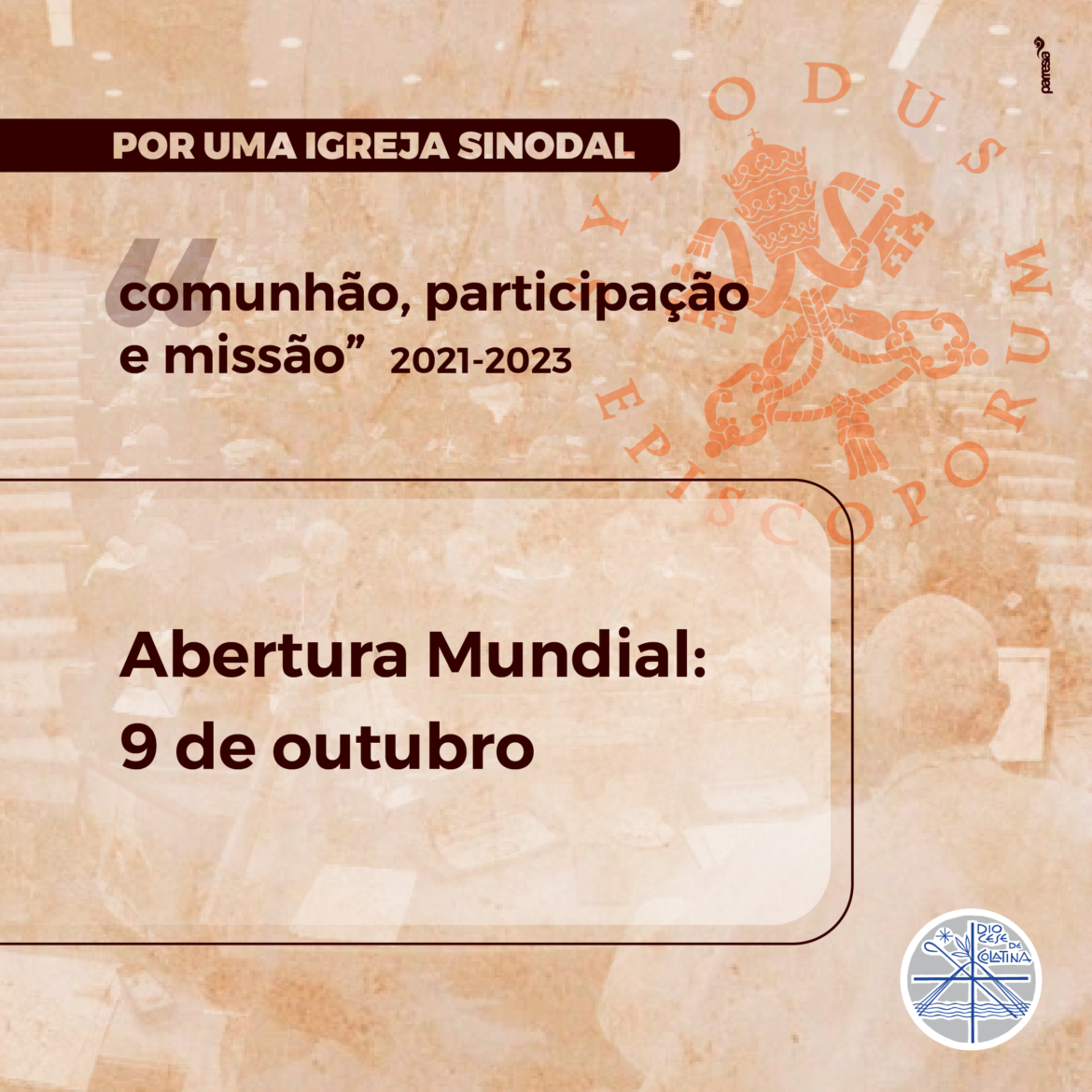 Sínodo da Igreja tem início neste sábado