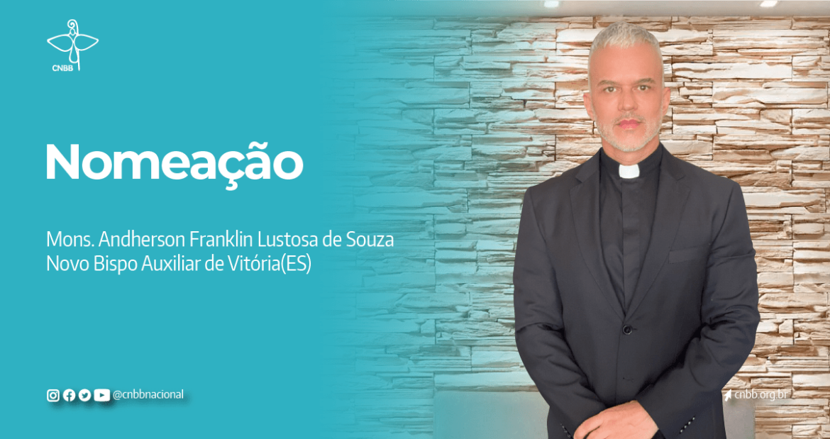 Papa Francisco nomeia novo bispo auxiliar para a Arquidiocese de Vitória