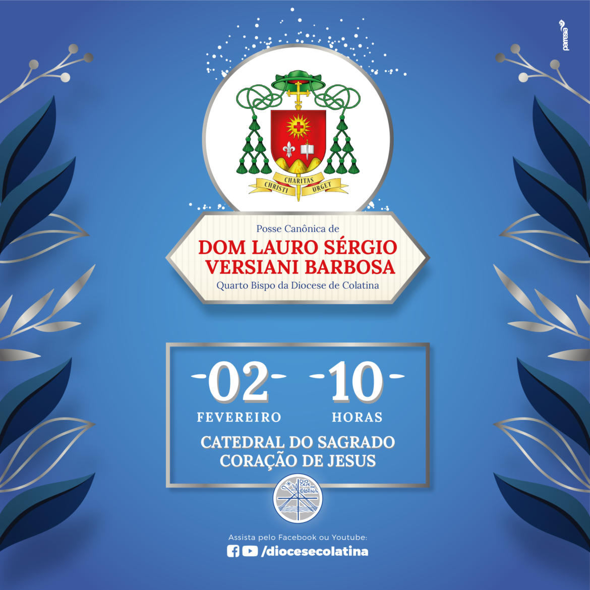 Posse de Monsenhor Lauro Sérgio como bispo da Diocese de Colatina