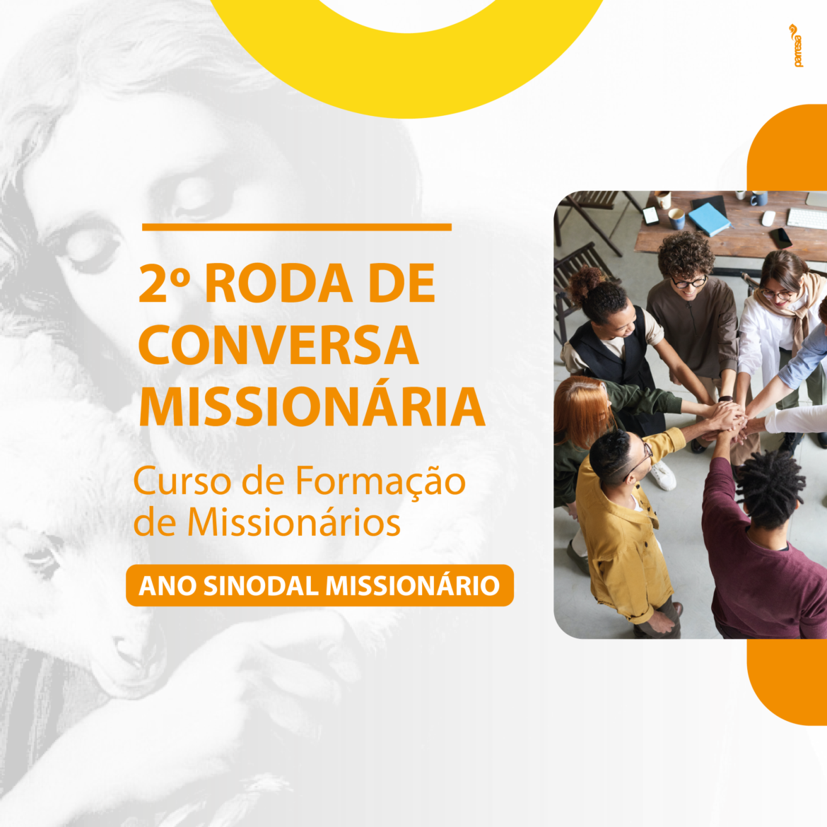 Abertas as inscrições para a 2º Roda de Conversa Missionária