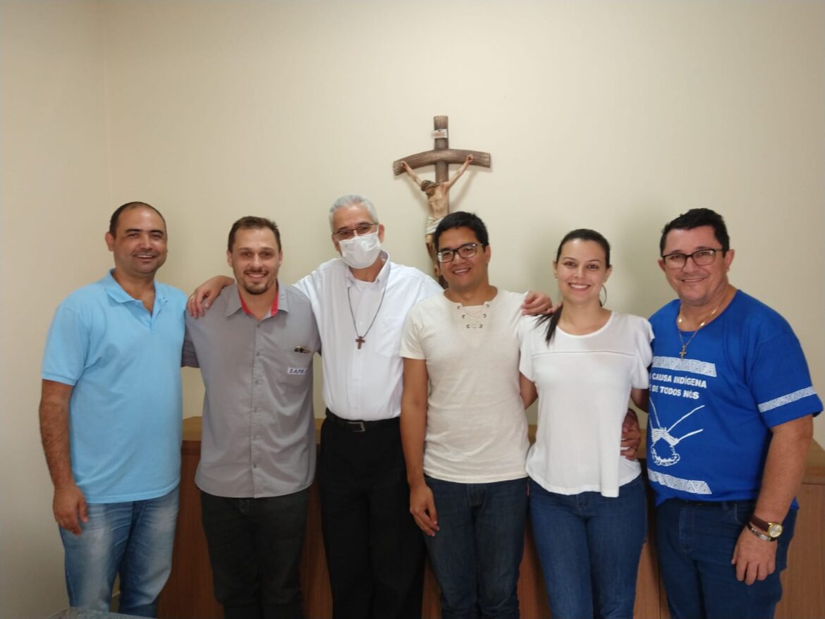 Dom Lauro recebe a Coordenação Diocesana do Setor Juventude