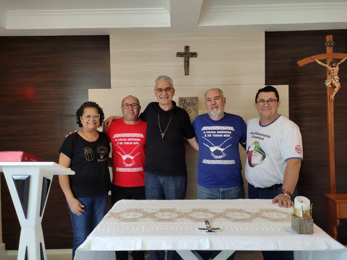 Coordenadores do Cimi são recebidos na Diocese de Colatina