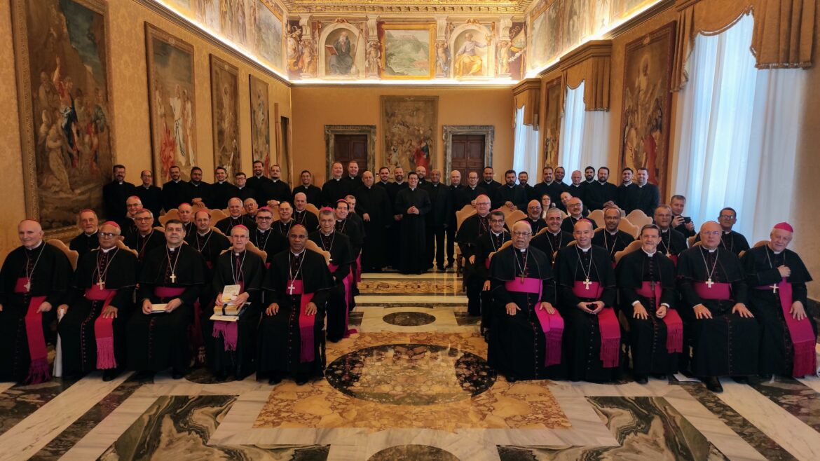 Papa Francisco recebe bispos de Minas Gerais e Espírito Santo