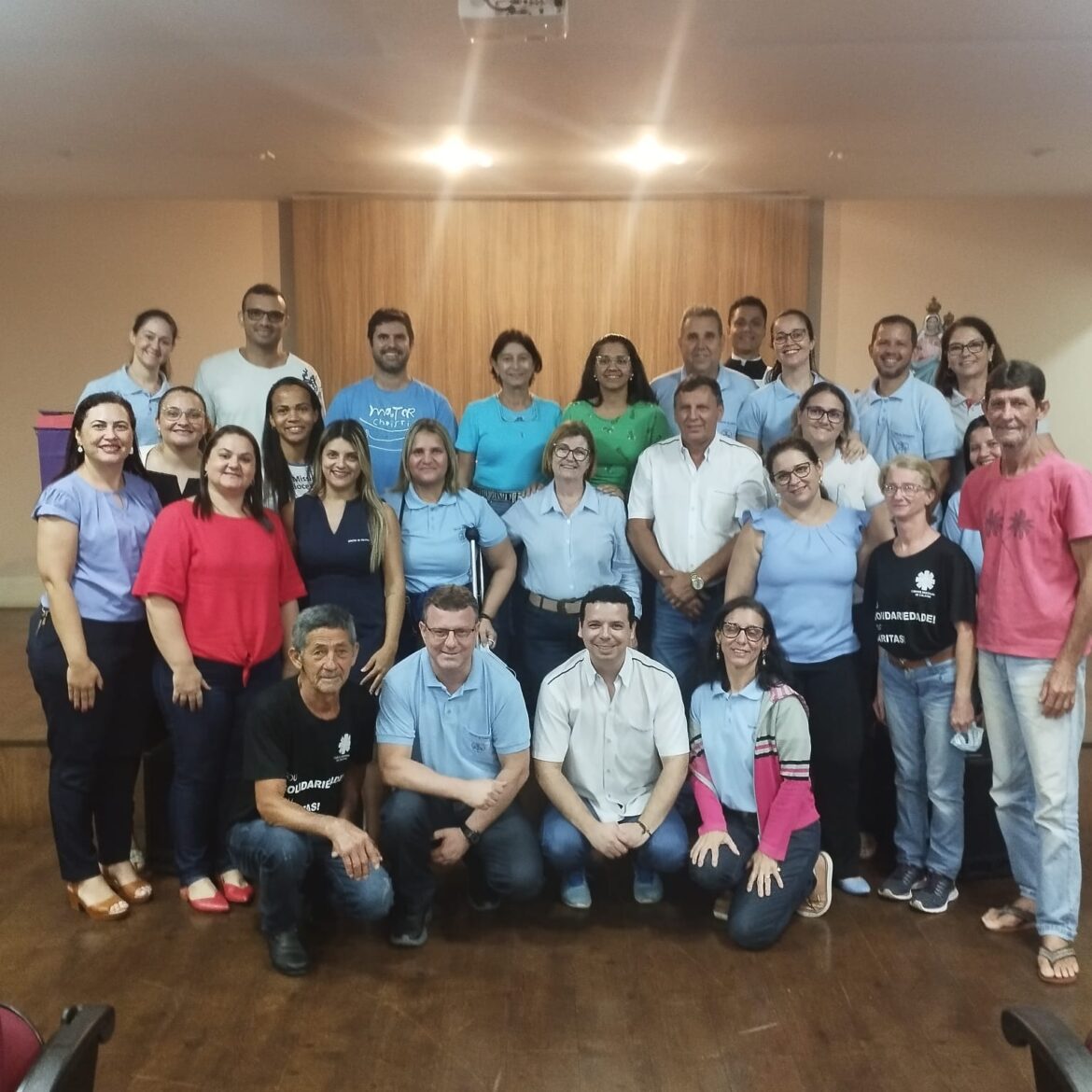 Aposenta a funcionária mais antiga da Diocese de Colatina