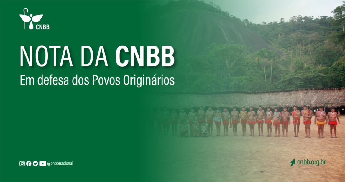 Nota_Yanomami CNBB EMITE NOTA EM SOLIDARIEDADE AOS YANOMAMI