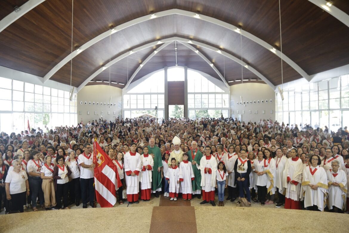 SANTUÁRIO ACOLHE ROMARIA DIOCESANA DO APOSTOLADO DA ORAÇÃO