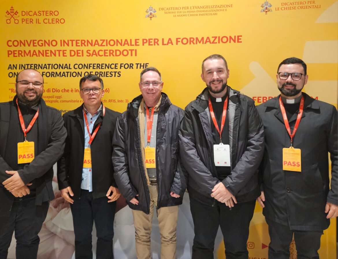DIOCESE DE COLATINA PARTICIPA DO CONGRESSO INTERNACIONAL DE FORMAÇÃO DOS PRESBÍTEROS