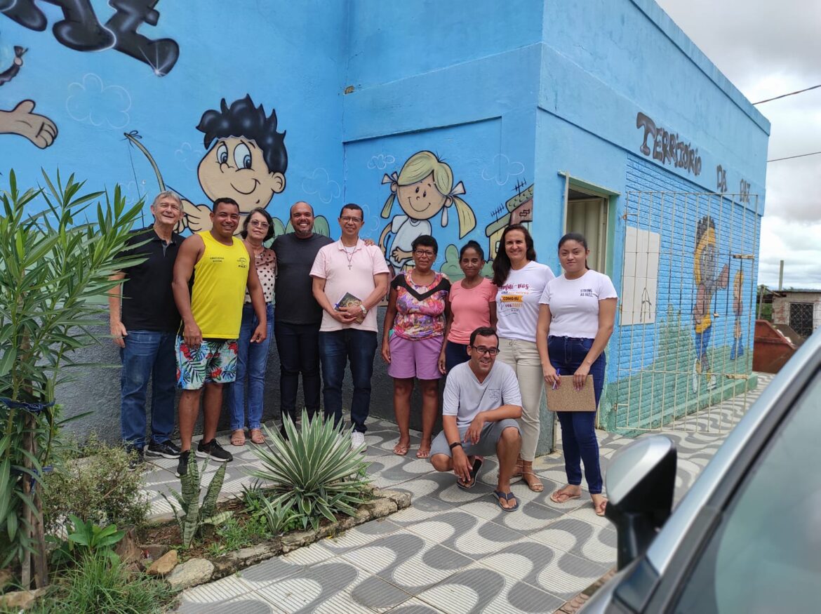 DIRETORIA DA CÁRITAS DIOCESANA DE COLATINA VISITA O PROJETO “TERRITÓRIO DA PAZ”