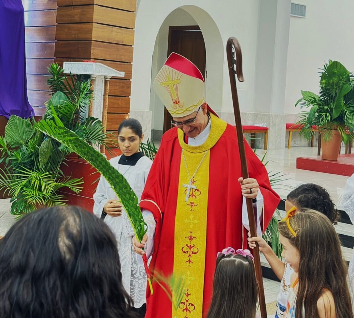 DOMINGO DE RAMOS – CELEBRAÇÃO NA CATEDRAL DE COLATINA