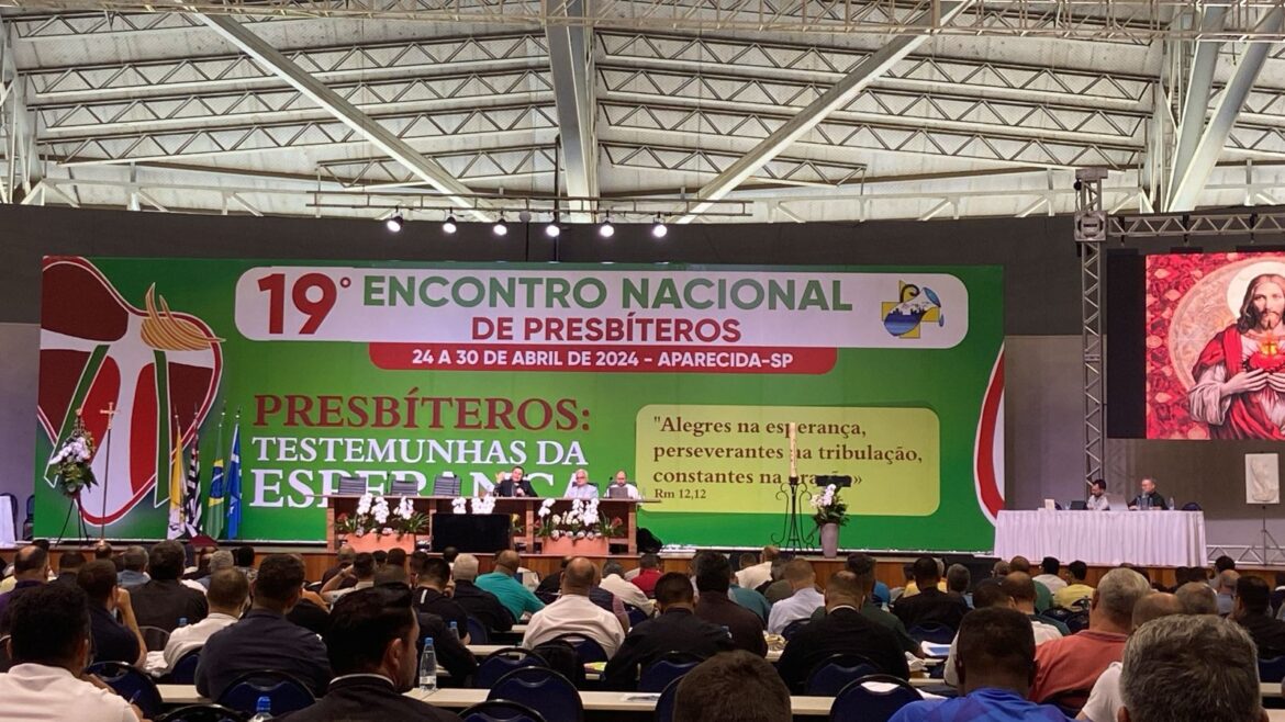 Imagem do WhatsApp de 2024-04-27 à(s) 10.16.16_515d6297 PADRES DO REGIONAL LESTE 3 PARTICIPAM DO ENCONTRO NACIONAL DOS PRESBÍTEROS