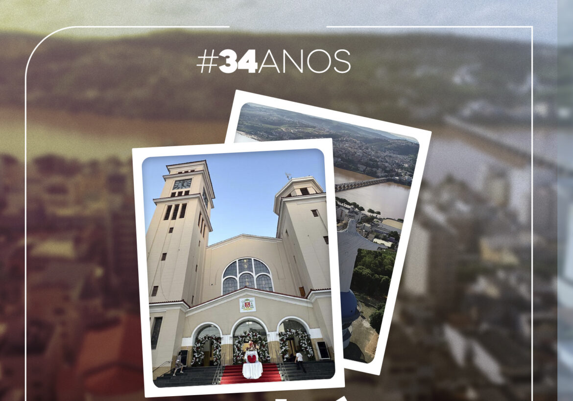 CARD DIOCESE DE COLATINA COMPLETA 34 ANOS DE INSTALAÇÃO