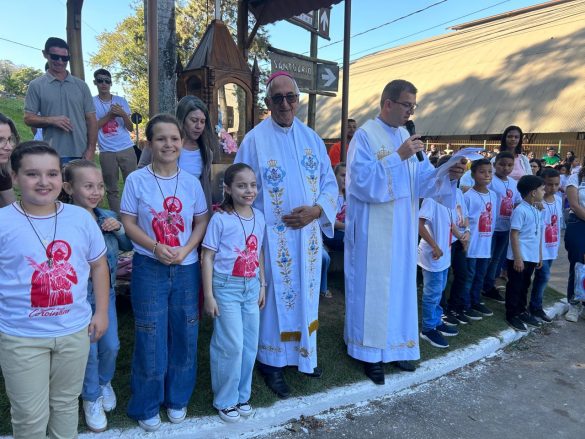 1ª Romaria dos Coroinhas e Cerimoniários da Diocese de Colatina ao Santuário Nossa Senhora da Saúde