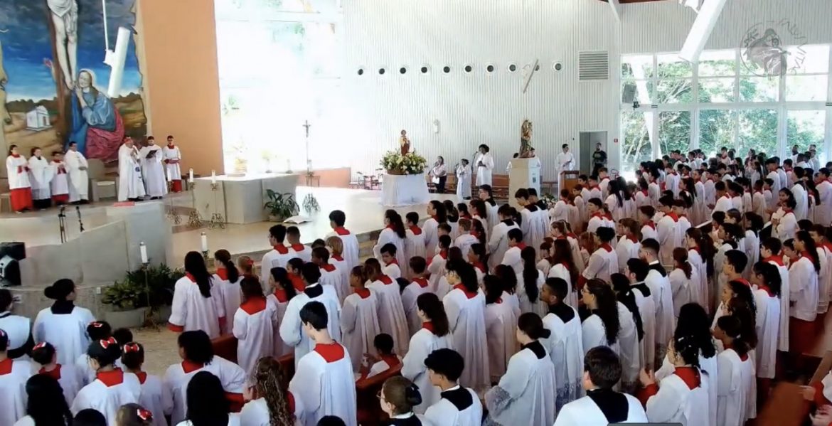 1ª Romaria dos Coroinhas e Cerimoniários da Diocese de Colatina ao Santuário Nossa Senhora da Saúde
