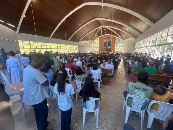1ª Romaria dos Coroinhas e Cerimoniários da Diocese de Colatina ao Santuário Nossa Senhora da Saúde