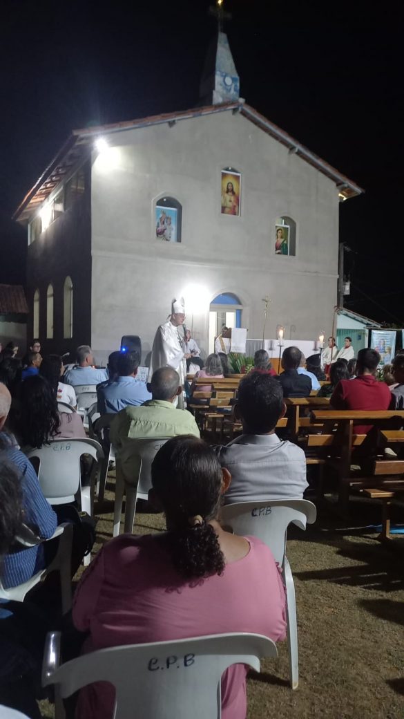 Dom Lauro realiza Visita Pastoral na Paróquia Santa Luzia de Pancas
