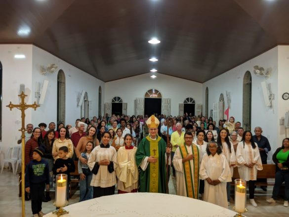 Dom Lauro realiza Visita Pastoral na Paróquia Santa Luzia de Pancas