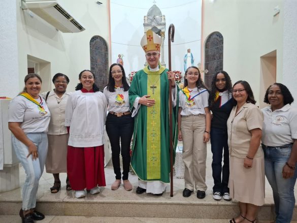 Dom Lauro realiza Visita Pastoral na Paróquia Santa Luzia de Pancas