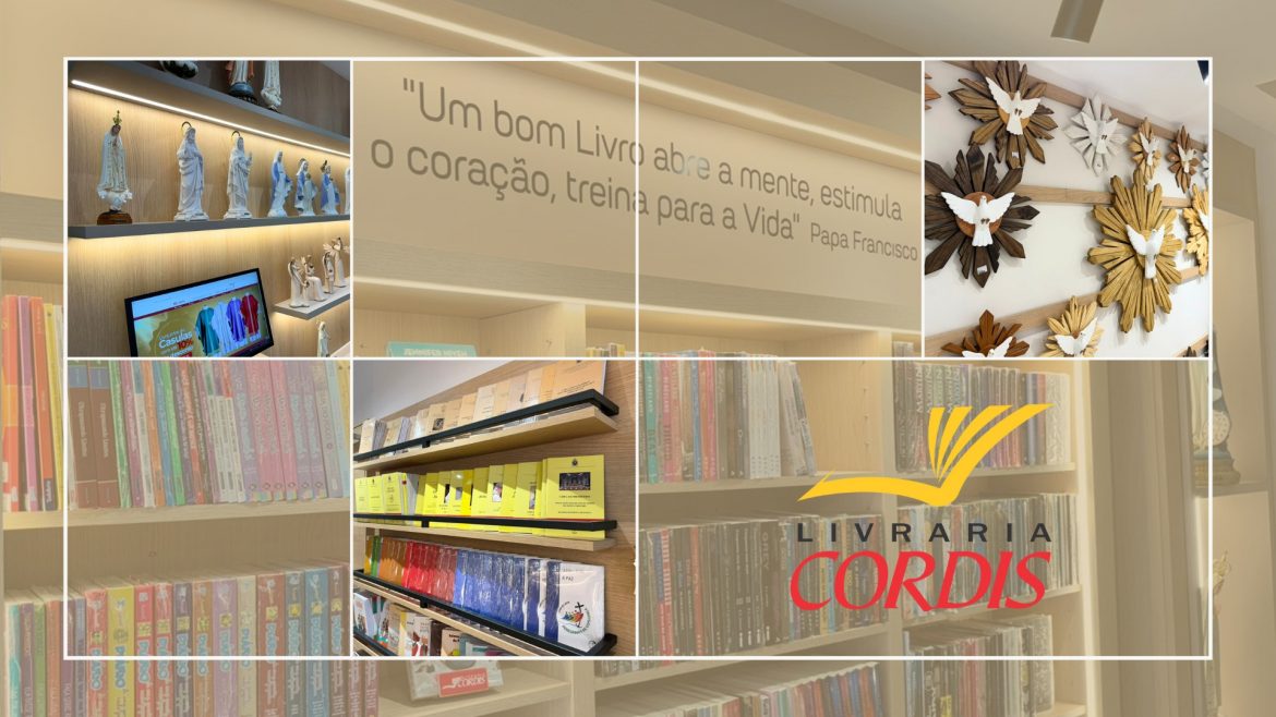 Renovação e esperança: Livraria Cordis será reinaugurada