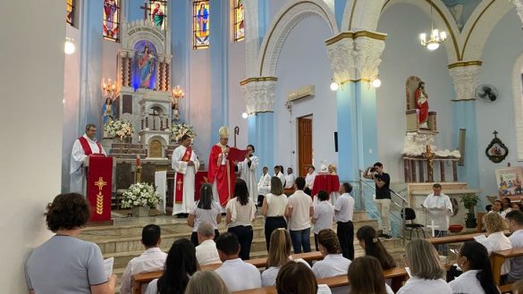 Instituição de Ministros na Paróquia Nossa Senhora Auxiliadora marca a Festa de São Bartolomeu