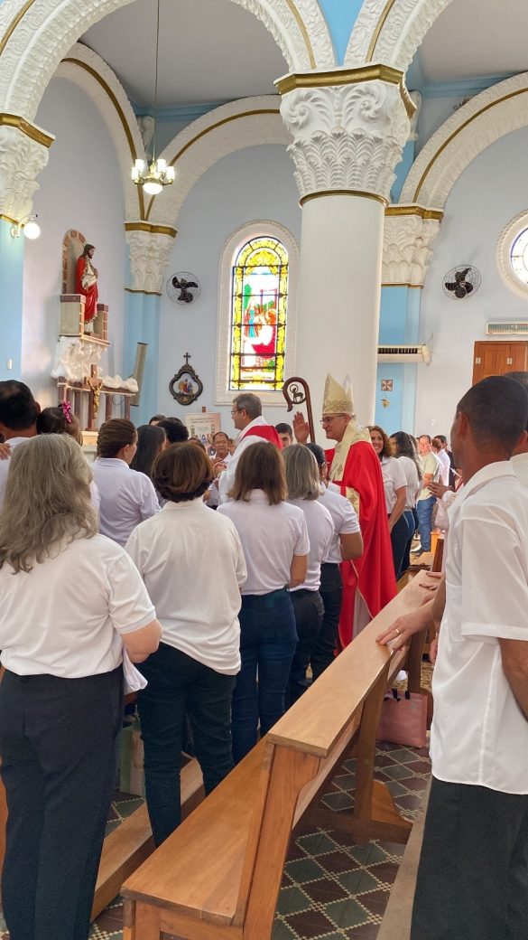Instituição de Ministros na Paróquia Nossa Senhora Auxiliadora marca a Festa de São Bartolomeu