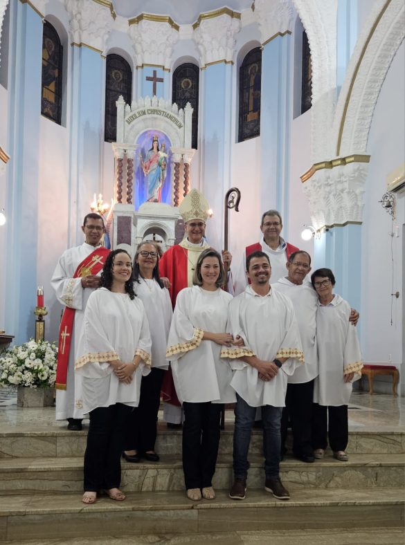 Instituição de Ministros na Paróquia Nossa Senhora Auxiliadora marca a Festa de São Bartolomeu