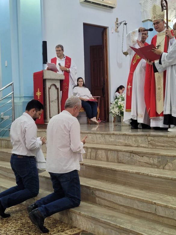 Instituição de Ministros na Paróquia Nossa Senhora Auxiliadora marca a Festa de São Bartolomeu