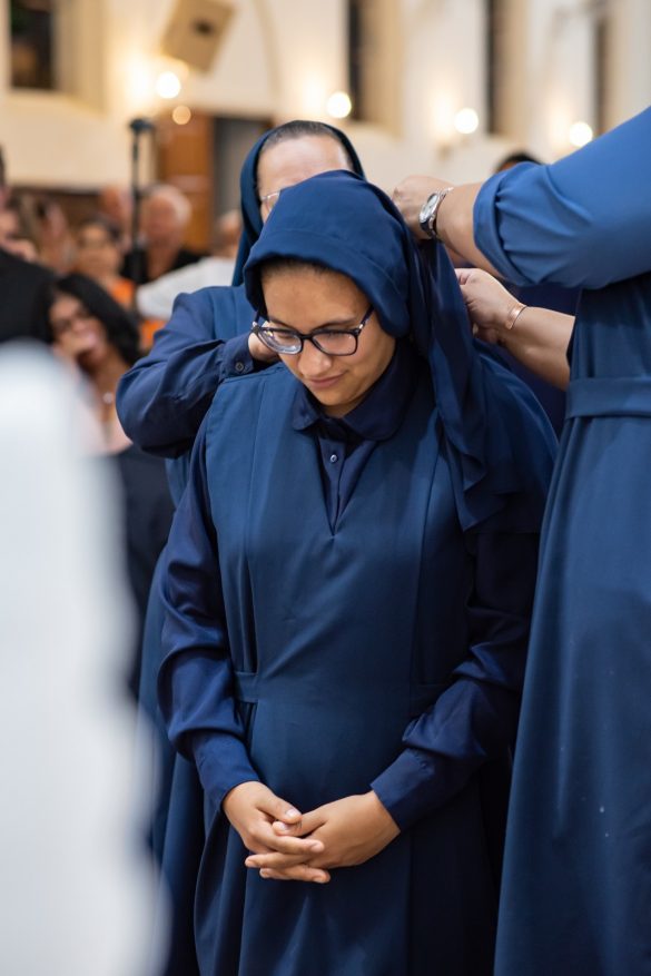 Dom Lauro preside Celebração Eucarística da Primeira Profissão Religiosa da noviça Lorrainy Coradini