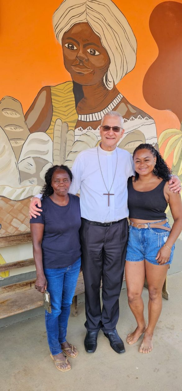 Dom Lauro visita Comunidade Quilombola: Um encontro de ‘Participação, Comunhão e Missão’