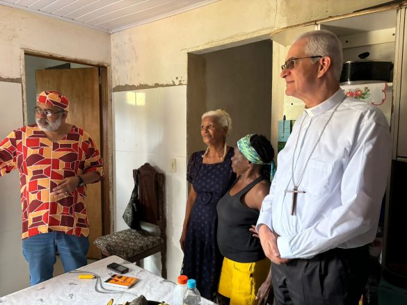Dom Lauro visita Comunidade Quilombola: Um encontro de ‘Participação, Comunhão e Missão’