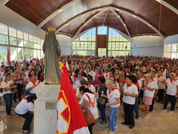 Romaria do Apostolado da Oração reúne aproximadamente mil membros em Ibiraçu