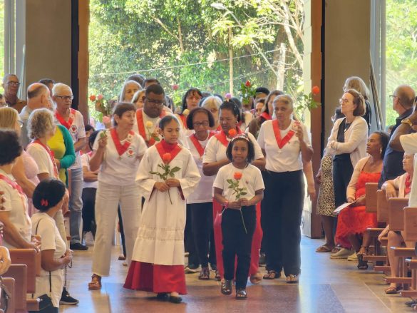 Romaria do Apostolado da Oração reúne aproximadamente mil membros em Ibiraçu