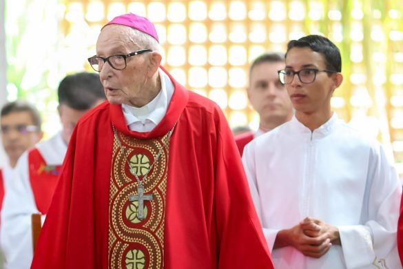 Dom Paulo Bosi Dal’Bó preside Missa Solene em honra a São Mateus com a presença de bispos do Regional Leste 3