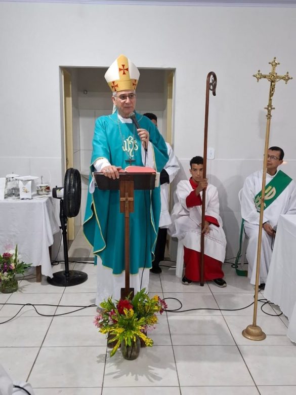 Dom Lauro preside Missa que celebra a transformação social no Território da Paz
