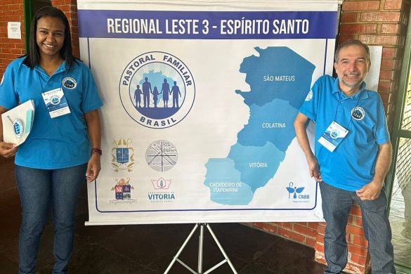 Pastoral Familiar da Diocese de Colatina marca presença em Assembleia do Regional Leste 3