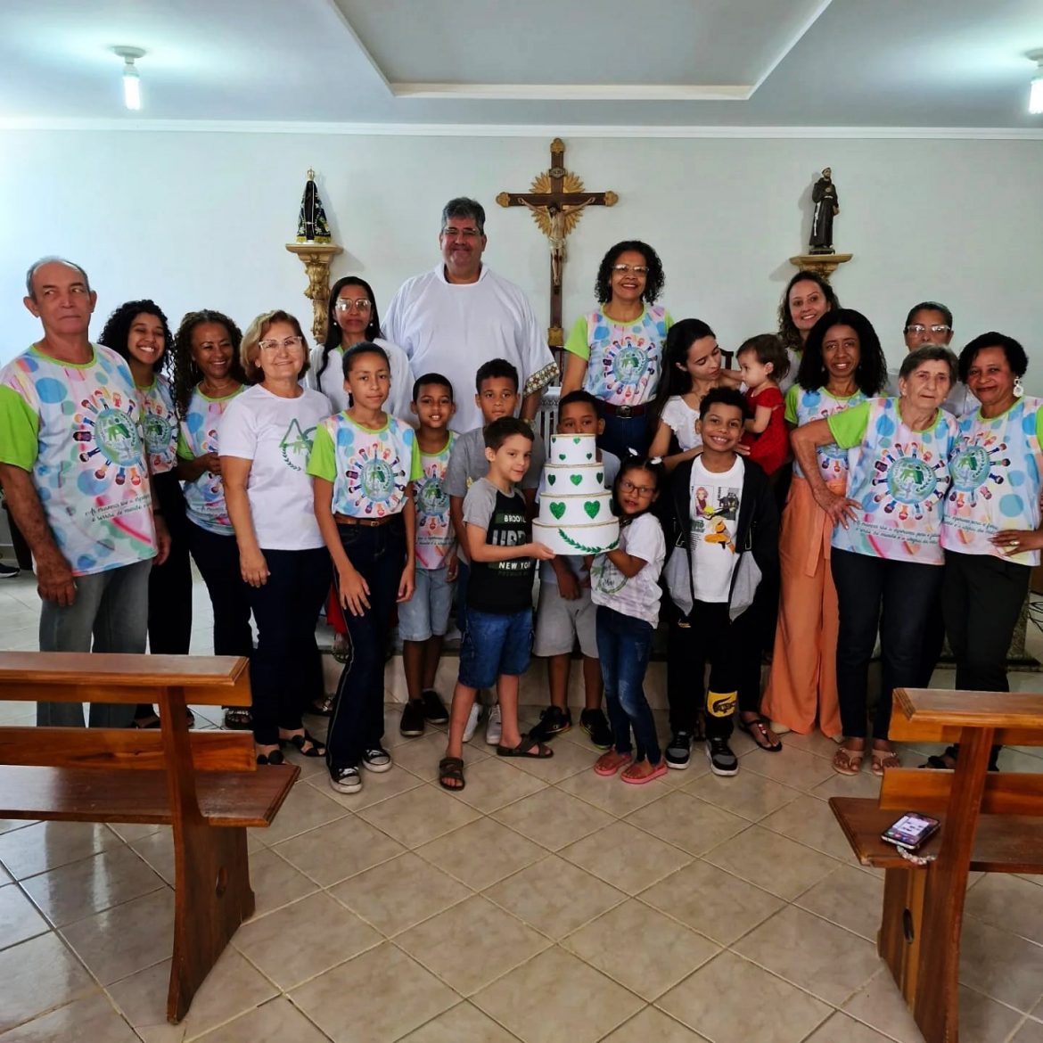 Comemoração dos 7 Anos da Pastoral da Criança na Comunidade São Francisco de Assis