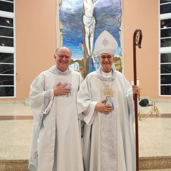Dom Lauro preside missa pelo primeiro aniversário da Dedicação do Templo no Santuário de Nossa Senhora da Saúde
