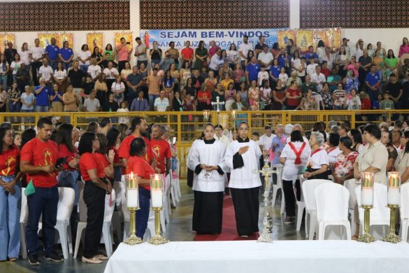 Paróquia Santa Luzia de Pancas acolhe Pe. Paulo César como novo pároco