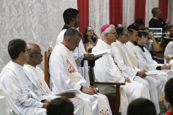Paróquia Santa Luzia de Pancas acolhe Pe. Paulo César como novo pároco