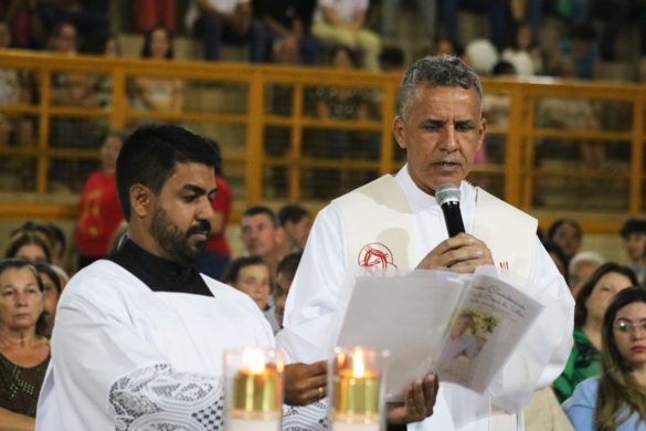 Paróquia Santa Luzia de Pancas acolhe Pe. Paulo César como novo pároco