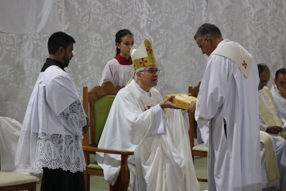 Paróquia Santa Luzia de Pancas acolhe Pe. Paulo César como novo pároco