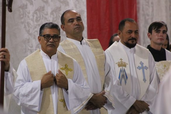 Paróquia Santa Luzia de Pancas acolhe Pe. Paulo César como novo pároco